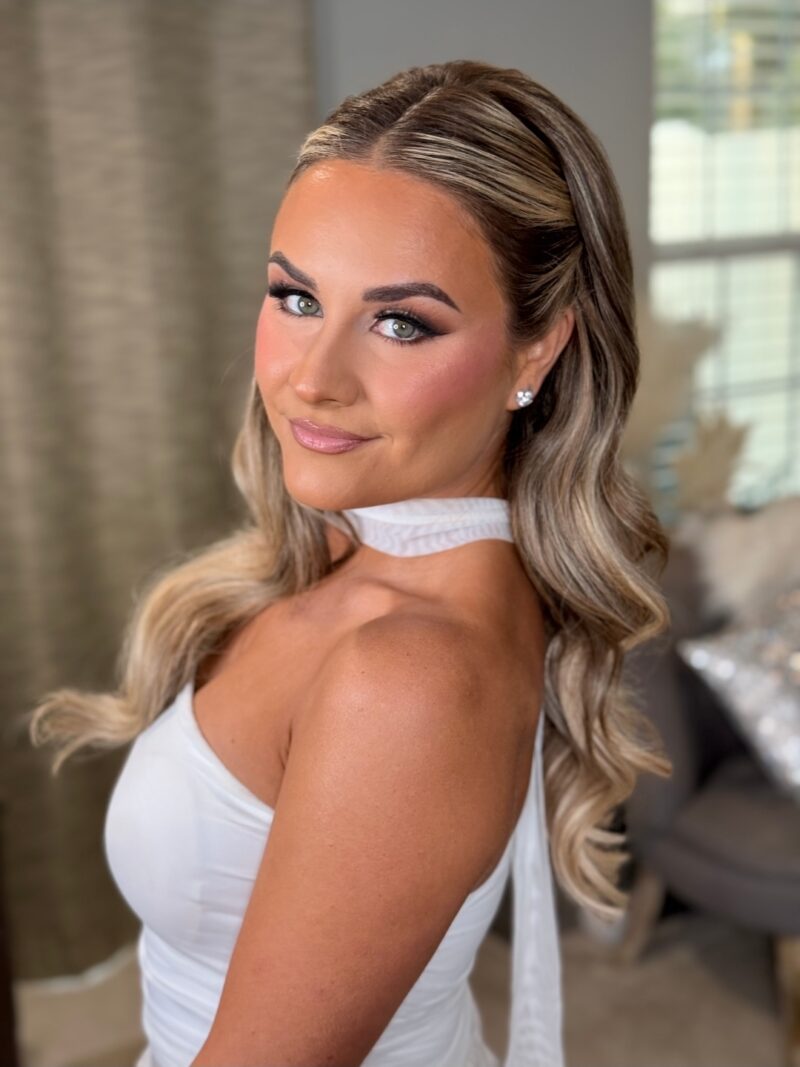 Philadelphia wedding hair and makeup